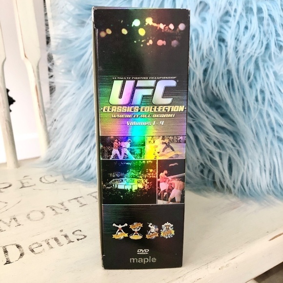 UFC, 1994, Classic Collection, Vol 1-4 DVD, No Rules, Uncut, With Royce Gracie - Picture 7 of 16